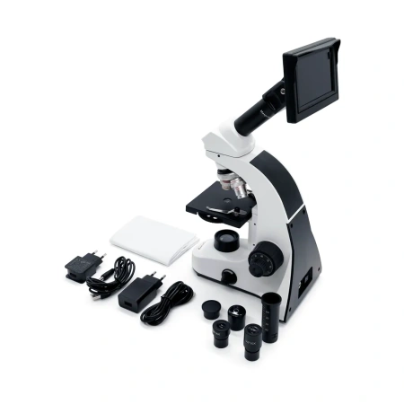 Микроскоп школьный Эврика 40х-1280х LCD цифровой